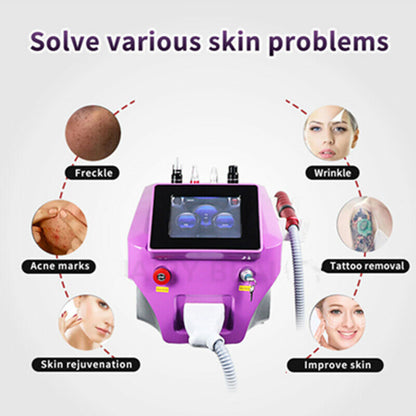 Picosecond Tattoo Removal Skin Rejuvenation Salon Q Switch Pico Laser Machine